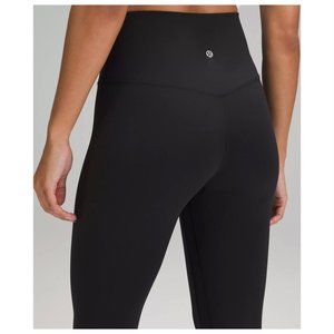 Lululemon "Align" 25-inch leggings, size 4, black EUC